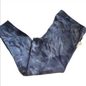 Time and Tru Navy Tie Dye Leggings -Size XXL NWT